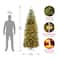 7.5 ft. Pre-lit PowerConnect&#x2122; Kingswood Fir Slim Artificial Christmas Tree, Dual Color&#xAE; LED Lights